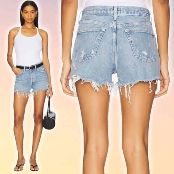 AGOLDE Parker Vintage Cut Off Short Size 26 Swapmeet